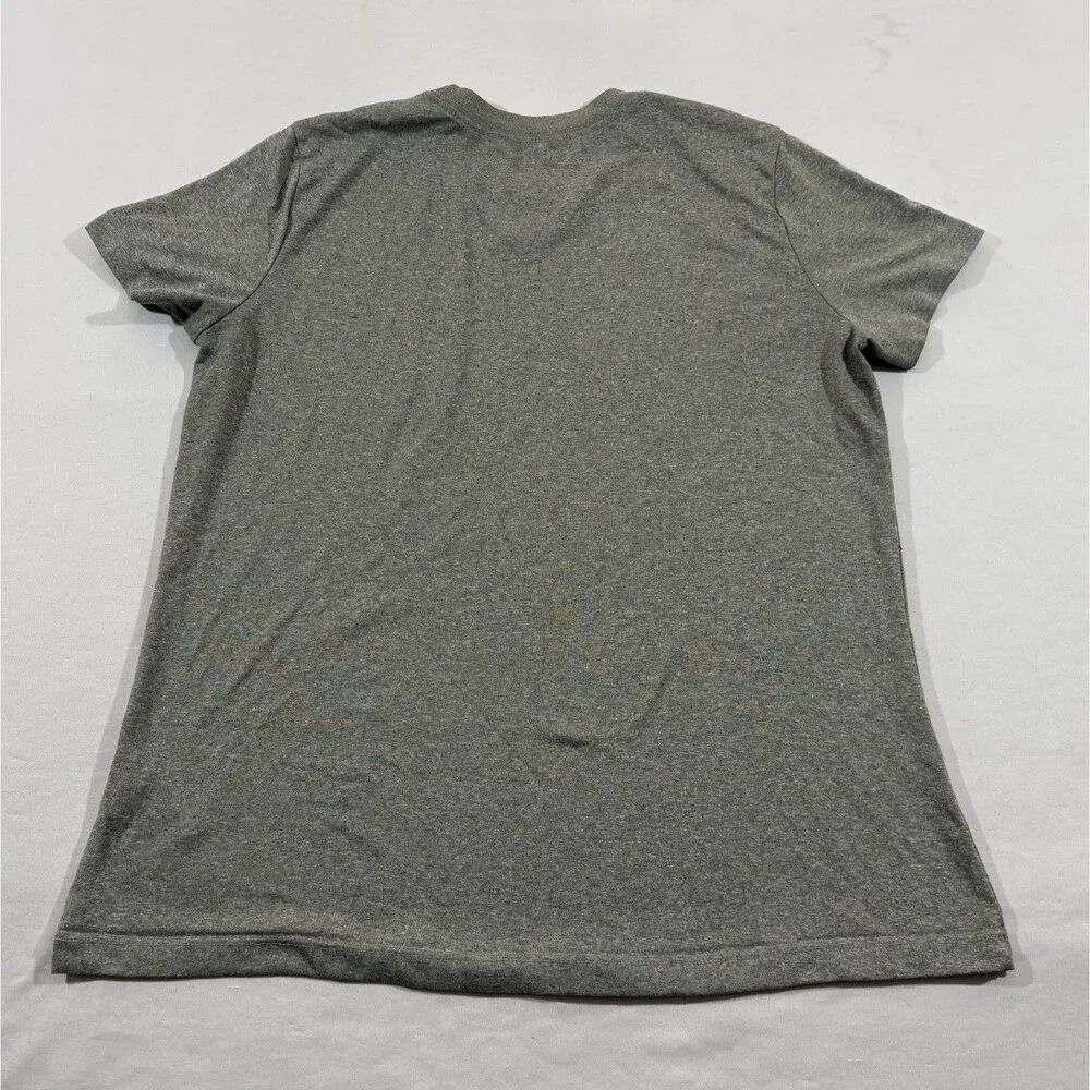Nike Womens Gray Dry Legend Crew Training T-Shirt Tee AQ3210-063 Casual Gym Sz L